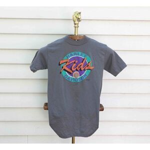 Vintage 90s Harley Davidson Kids Virginia Beach T-Shirt
